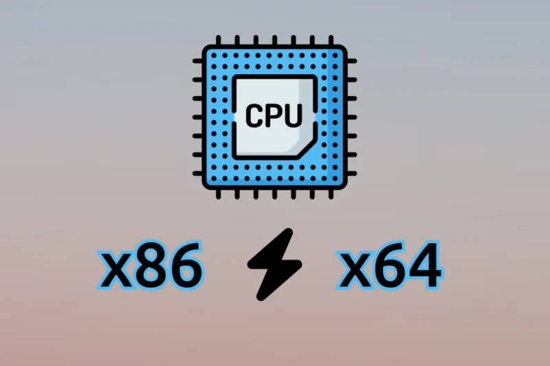 Mengapa 32 bit disebut x86 padahal 64 bit juga disebut x64?